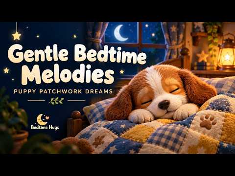 Puppy Patchwork Dreams — Gentle Piano for Sleep — original video thumbnail