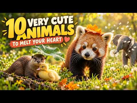 10 Very Cute Animals to Melt Your Heart — original video thumbnail